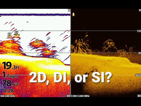 Do You Know When to Use 2D Sonar, Side Imaging, and Down Imaging?
