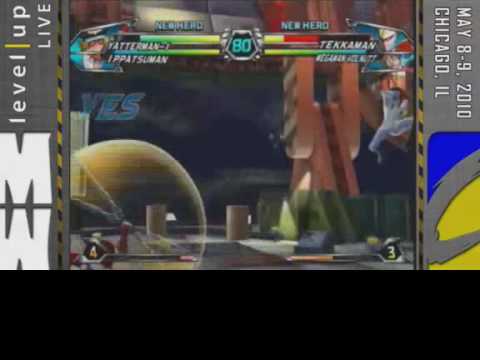 TvC (52) - EmptyShiki (Yatterman-1/Ippatsuman) vs. Ubersaurus (Tekkaman/Megaman Volnutt)
