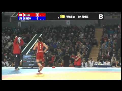 SWEC-2013 Anna Belyayeva (AZE) - Anastasiya Qriqoryeva (LAT) 1/4 final