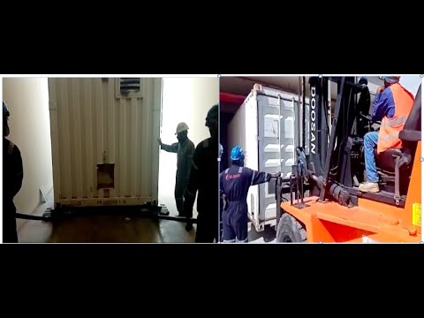 Rigging of the Power station,Mobile substation insertion, substation installation works