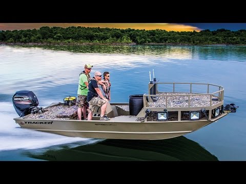 TRACKER Boats: 2016 GRIZZLY 2072 MVX Sportsman Bowfishing Boat