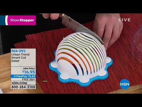 Urban Trend Smart Cut Salad™ Feature on HSN! (1/9/19)