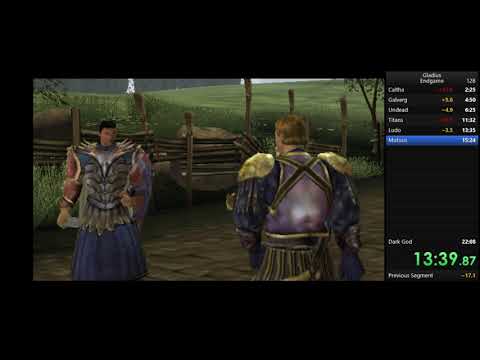 Gladius Speedrun - End game Valens 20:28