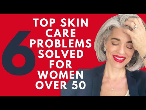 6 SKIN CARE PROBLEMS SOLVED FOR WOMEN OVER 50 | Nikol Johnson