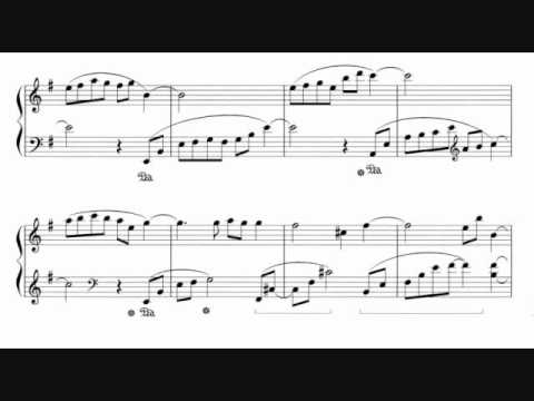 Shiryu´s Theme - Piano Partitura