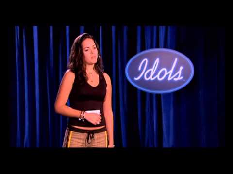 Candidate tries her best with an original - Audition - Idols season 2