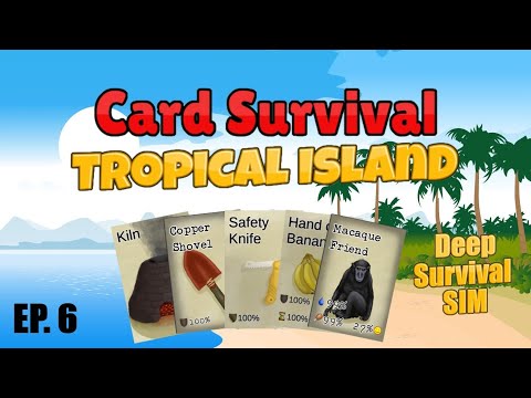 Tropical Island | DEEP Card-Based Survival Game | EP. 6 - Setting Up a New Campsite!