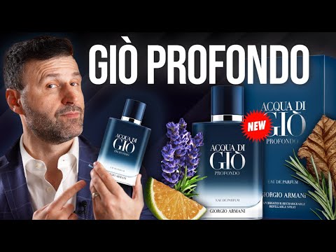 NEW ARMANI Acqua di Gio Profondo eau de parfum 2024 REVIEW!  🌊☀️