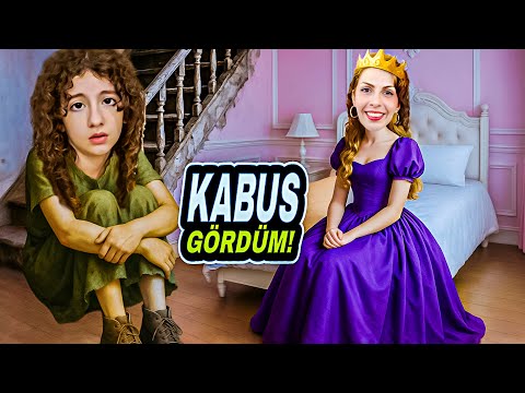 ESMANUR HAD A NIGHTMARE!! | SISTER SARA BECAME A PRINCESS, ESMANUR IS FEEDING! | Esmanur and Sara