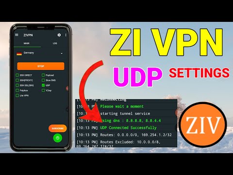 How to setup ZIVPN with fastest UDP settings for fast and secure browsing 