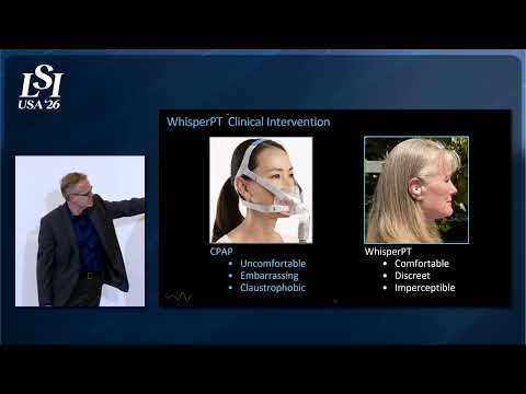 Michael Swertfager, SleepDev Inc - In-ear positional therapy for obstructive sleep apnea | LSI USA '26