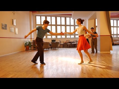 Throwback Video! Lindy Hop combos with Anna, Slava, Jean, and Ali