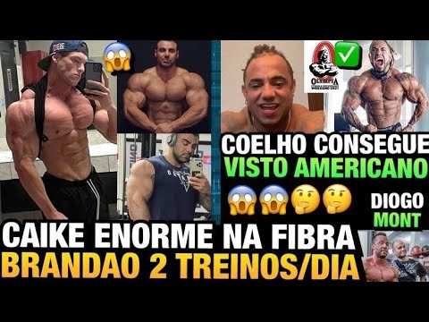 CAIKE MOSTRA SHAPE FIBRADO - COELHO COM VISTO AMERICANO - BRANDAO FOCADO E MAIS
