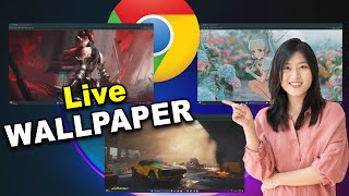 How to Set Live Wallpapers on Chrome Tabs Using WallHub! (Easy & Free)