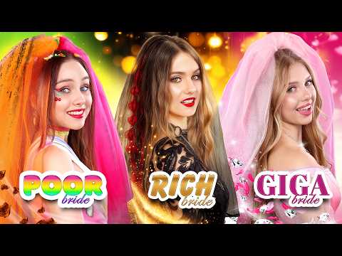 Zengin vs Fakir vs Çok Zengin Kızlar Düğünde! Uysal vs Alternatif vs Özgür Gelin