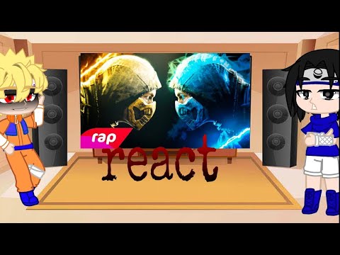 •time 7 mais Hinata reagindo ao rap do escorpion e sub zero||(as naruto e Sasuke)•