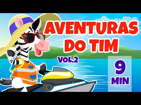 Aventuras do Tim Vol.2 - Giramille 9 min | Desenho Animado Musical