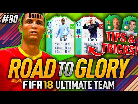 EASIEST WAY TO UNLOCK 86 YAYA OR 90 ROONEY! FIFA 18 ROAD TO GLORY #80
