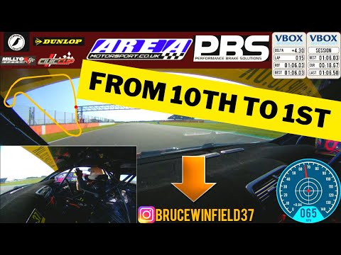 EPIC Battle 10th -1st | Civic Cup Championship | Silverstone 2020 | Race 2 | On Board Bruce Winfield