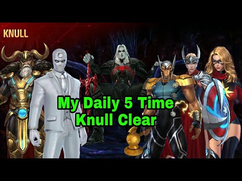 My Daily 5 Time Knull Clear - Marvel Future Fight