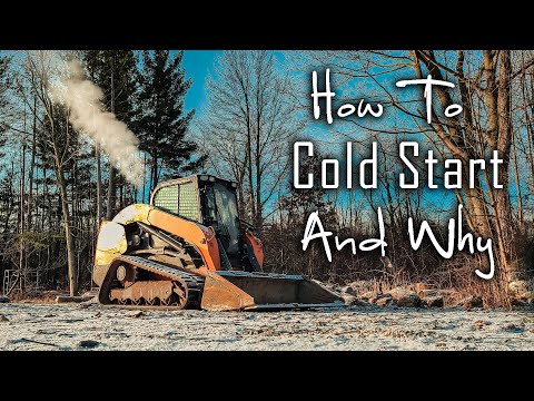 HOW TO COLD START HEAVY EQUIPMENT || Different techniques for cold starting heavy equipment