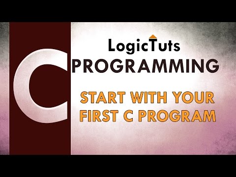C Programming - Create Your First C Program