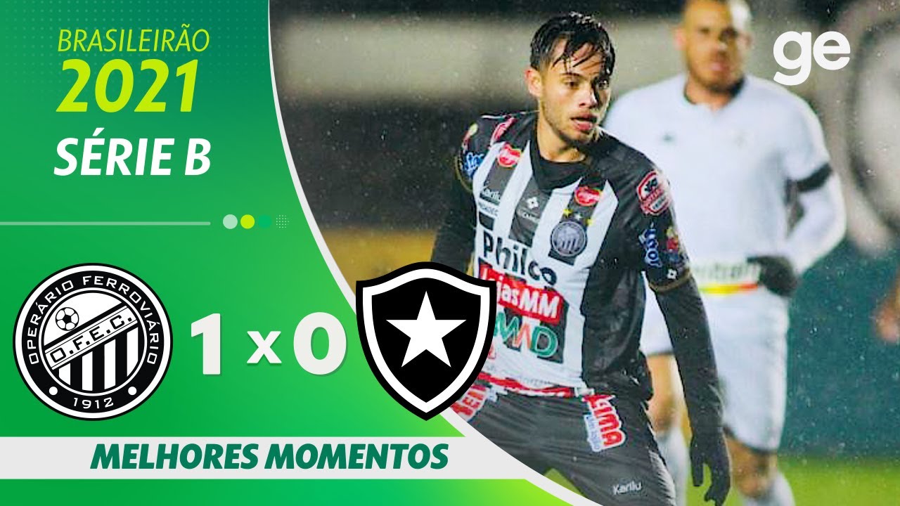 VÍDEO: Gol e melhores momentos de Operário-PR 1×0 Botafogo pela Série B VÍDEO: Gol e melhores momentos de Operário-PR 1×0 Botafogo pela Série B