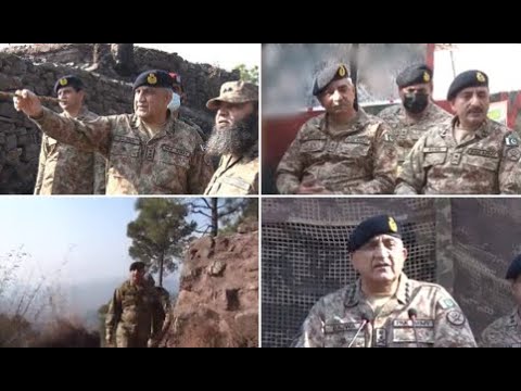 COAS visited forward areas along LOC - Interacted with the troops deployed  in Kot Kotera Sector