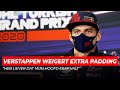 Verstappen weigert extra padding te gebruiken in Turkije: ''Heb liever dat mijn hoofd eraf valt''