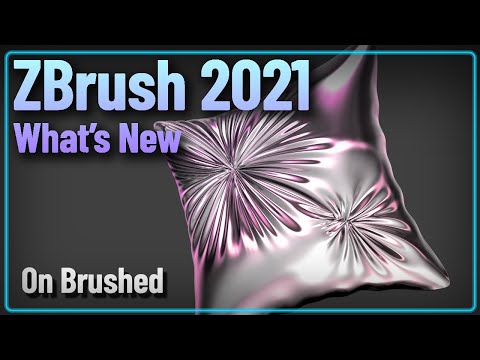 017 ZBrush 2021 On Brushed
