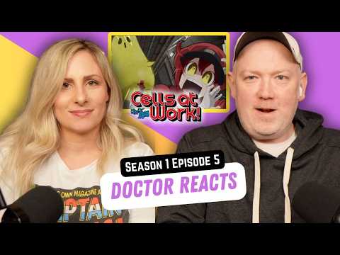 Doctor Reacts To Cells At Work! 1x5 Cedar Pollen Allergy: Mast Cells Activate! #doctorreacts