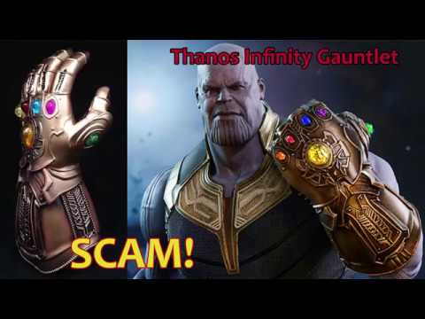 Thanos Infinity Gauntlet SCAM