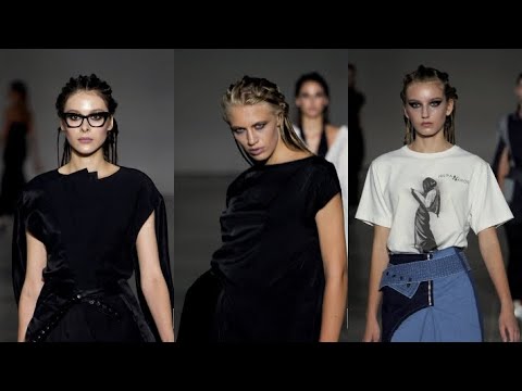 JULIYA KROS NOSS2021 Ukrainian Fashion Week in 4K
