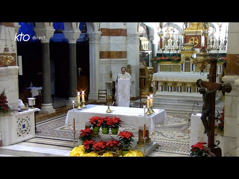 Laudes et messe à Notre-Dame de la Garde du 29 décembre 2022
