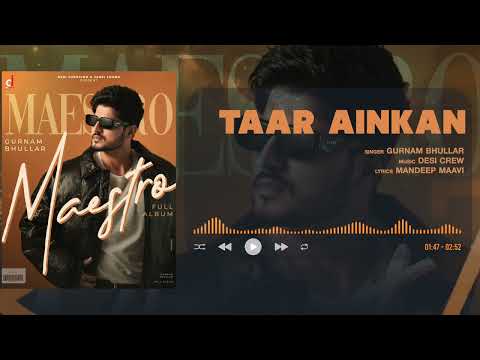 Taar Ainkan - Gurnam Bhullar | Official Visualizer | Maestro | Desi Crew | Punjabi Song 2025