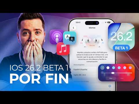 Todas las novedades que traerá iOS 26.2 al iPhone