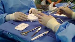 APPENDECTOMY part 4 instruments setup class