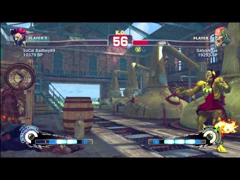 SoCal Badboy89 (Akuma) Vs. Satyamdas (Dhalsim)