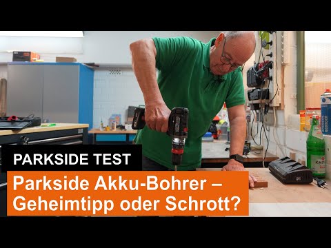 Parkside Akkubohrer Test 🔋 | LIDL Werkzeug im Härtetest – günstig & stark?