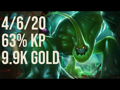 역시폭군 Zac Jungle vs Kindred KR 11.14 Challenger Replay