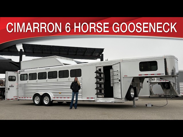 Preview image of Cimarron Norstar 6 Horse Gooseneck youtube video