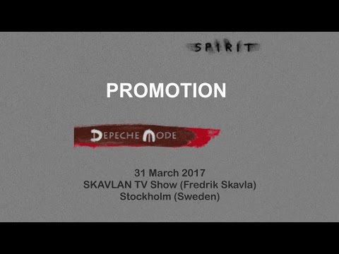Depeche Mode "Where's The Revolution" (Skavlan TV Show) 31.03.2017