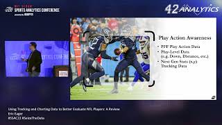 SSAC22: Using Tracking and Charting Data to Better Evaluate NFL Players: A Review