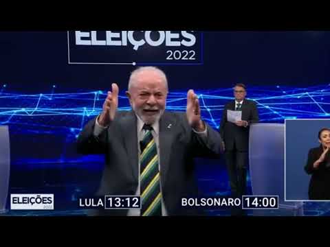 DEBATE PRESIDENCIAL BOLSONARO X LULA   BAND 16/10/2022 MELHORES MOMENTOS