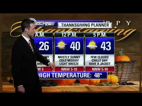 6pm Weather 11.22.17 - ABC 36 News