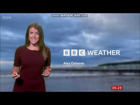 (HD) Alex Osbourne BBC ONE Points West weather March 31st 2023 - 60 fps
