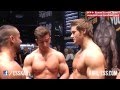 Tim Gabel vs. Jeff Seid - posing and flexing - FIBO 2014 - KARL-ESS.COM