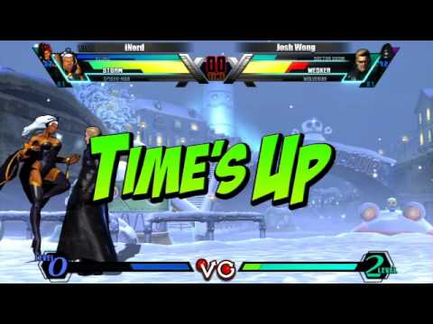 Xanadu Monthly - UMVC3 - iNerd (Spidey.Storm.Akuma) Vs Josh Wong (Wolv.Doom.Wesk)
