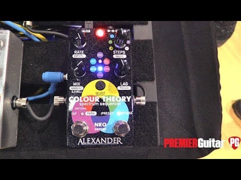 NAMM '18 - Alexander Pedals Colour Theory Demo