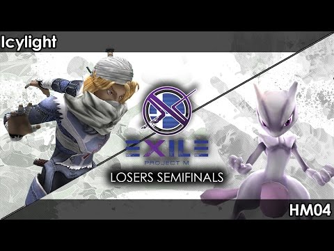 Project M: GVS | Icylight (Sheik) V RVM | HM04 (Mewtwo) - Exile 77 Tournament SSBPM